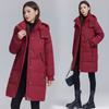 New Women's Clothing Winter Loose Down Jacket Women's Medium and Long Hooded Thickened White Duck Down Age-reducing Jacket Genuine
