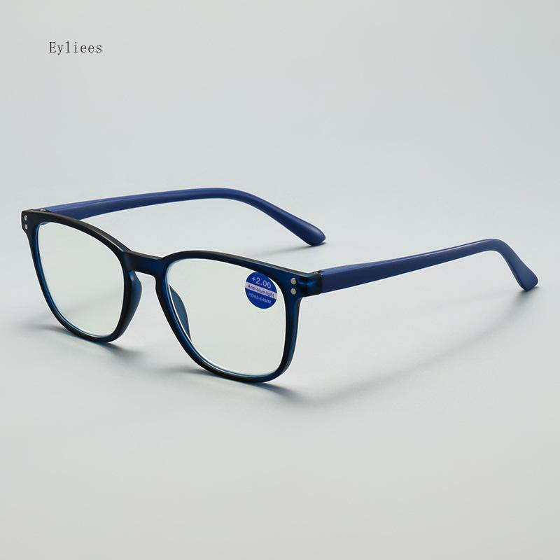 Reading Glasses for Men Women Full Frame Anti Blue Light Eyewear Ultralight Hyperopia Glasses +1.0 +1.5 +2.0 +2.5 ~ +4.0 gafas