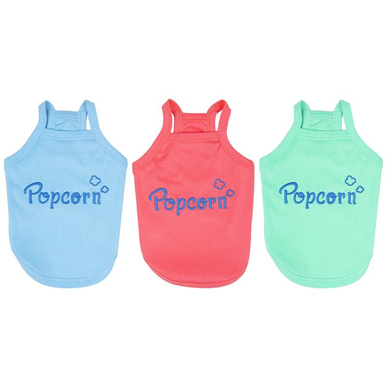Summer Thin Pet Vest Pet Suspender Dog Clothes Teddy Bigbear Small Dog Clothes Pet Clothes