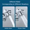 New Metal 1080° Rotatable Extension Faucet Sprayer Head With Filter Universal 2 Modes Tap Extend Adapter Aerator Faucet Extender