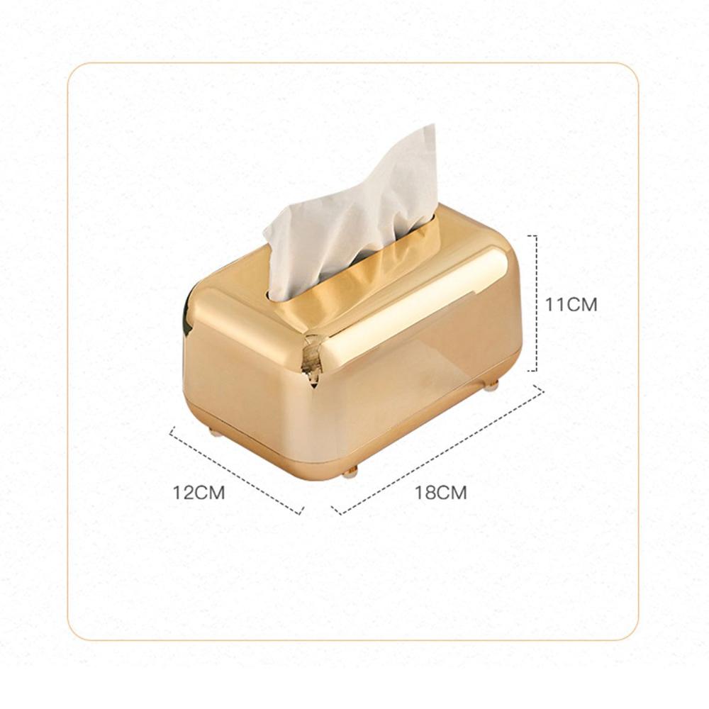 Office Hotel Bathroom Home Luxury Tissue Holder Wipes Storage Case Napkin Box Paper Towel Dispenser