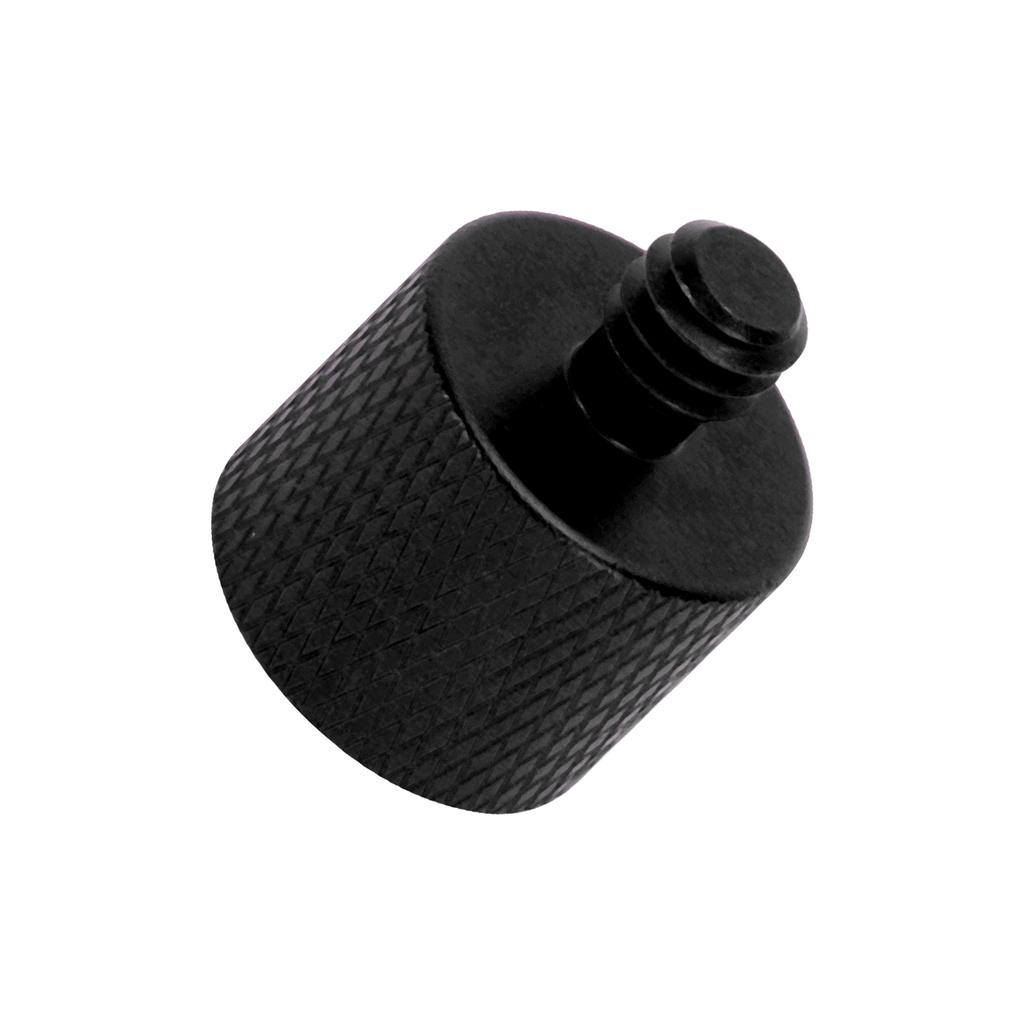 Screw Converter 3 8in Female To 1 4in Male Thread Adapter for Tripod Monopod Camera Photo