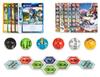 Figurine Miniature - BAKUGAN - Unbox and Brawl Pack - 2 Bakugan Platine - 4 Bakugan - 8 BakuCores