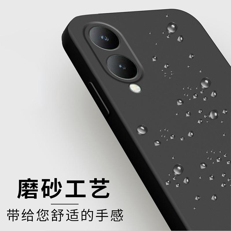 Applicable to vivoy11t mobile phone case protective case liquid soft silicone all-inclusive anti-drop male and female shell