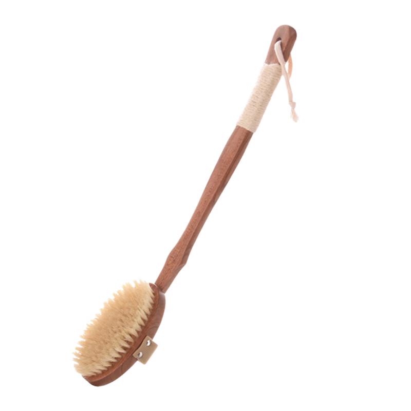 Allies Ebony Boar Bristle Bath Brush