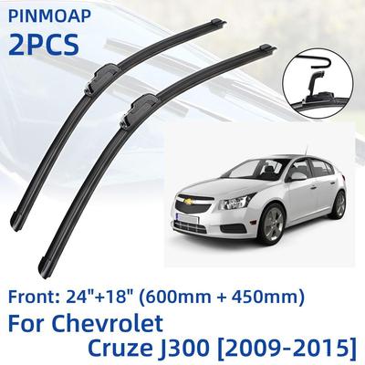 2 buc lame de ștergător de parbriz față pentru Chevrolet Cruze J300 2009-2015 24"+18" accesorii tăietor perii pentru geamuri 2009 2010 2011 2012 2013 2