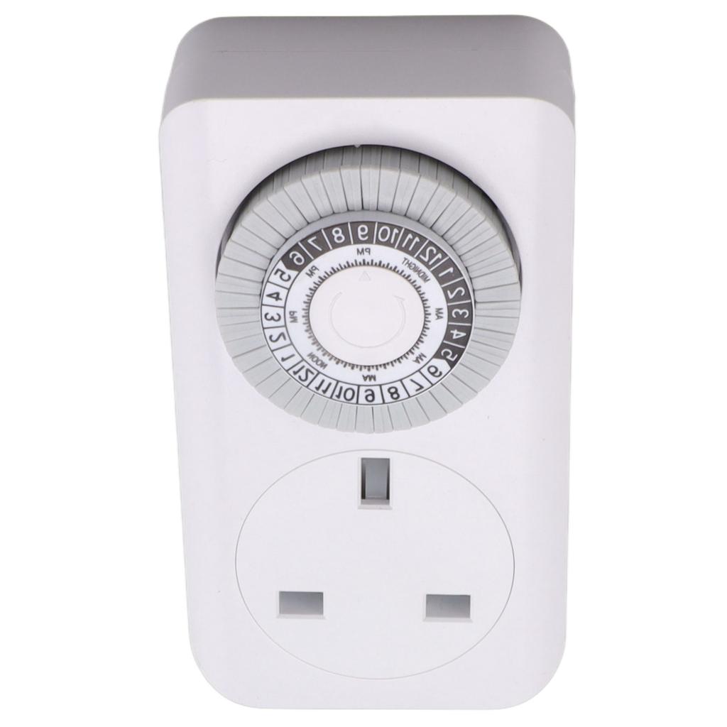 3200W Mechanischer Timer 50Hz Zeitgesteuerte Abschaltung Innen Basic-Timer für Akku-Auto Handy PAD