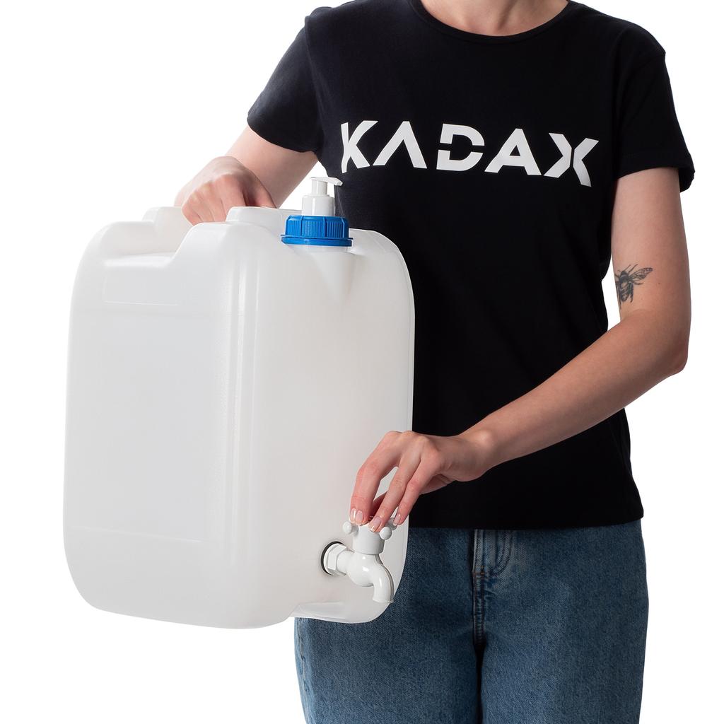 KADAX Water Canister Washbasin Container Canister Soap Dispenser Liquids 20L With Tap