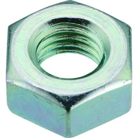 TRUSCO Hex Trivalent 30 Pieces Per 5 Cases Nuts, White, W5/16x18 Threads, Box, B724-5116,