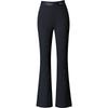 Women's 2024 High Waist Slimming Flare Pants with Elastic Waist - Spring/Autumn Plus Size