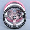14inch 350mm Pink Flower JDM Universal Racing Sports Steering Wheel Car Accessories