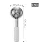 2pcs Beauty Facial Ice Globes Face Roller Massager Cooling Skin Care Body Neck Face Eyes Skin Lift Reduced Puffiness Household