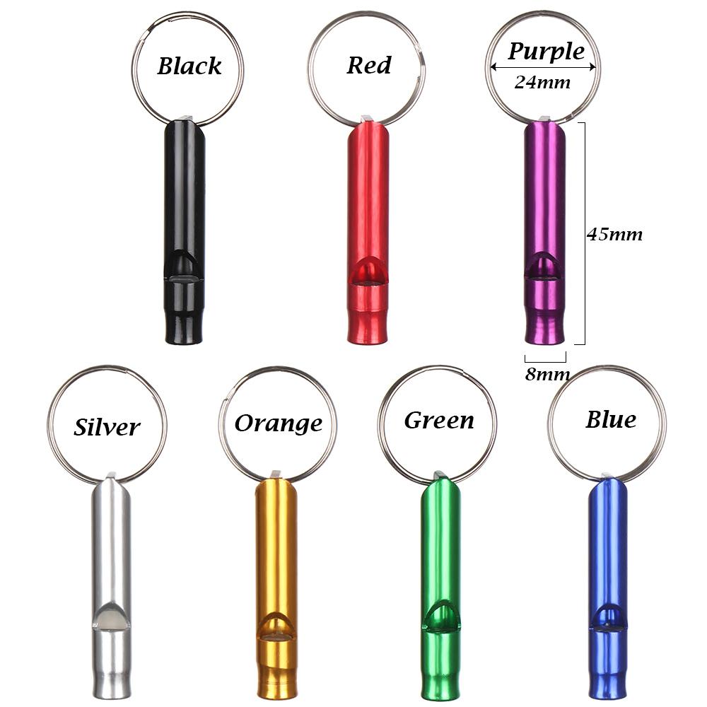 Small Size Outdoor with Keyring Emergency Whistles Survival Whistle EDC Tools Training Accessories
