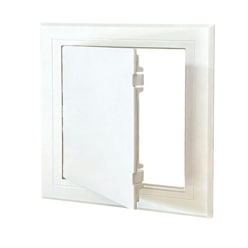 Removable Access Panel Cover For 120x120mm Opening Featuring Detachable Door And Side Mechanism Perfect For Electrical And Plumbing Maintenance
