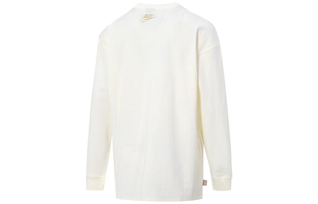 Nike Sweatshirts Women's White Crew Neck Moderate Regular FV3976-121