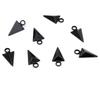 20Pcs Triangle Charms Pendant for Earrings Bracelet Necklace Jewelry Making Stainless Steel Pendants DIY Handmade Accessories