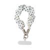 Korean Floral Plaid Phone Wrist Strap Women Detachable Phone Chain Universal Anti Lost Lanyard Cute Daily Phone Wristband