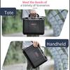 For DJI Osmo Pocket 4P STARTRC TSA Combination Lock Waterproof Dual-layer Suitcase Storage Box (Black)