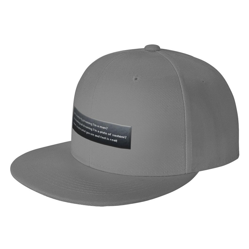 Fashion Chrono Trigger wisdom from Zeal Flat Brim Sun Hat Workwear Style Brand Unisex Caps