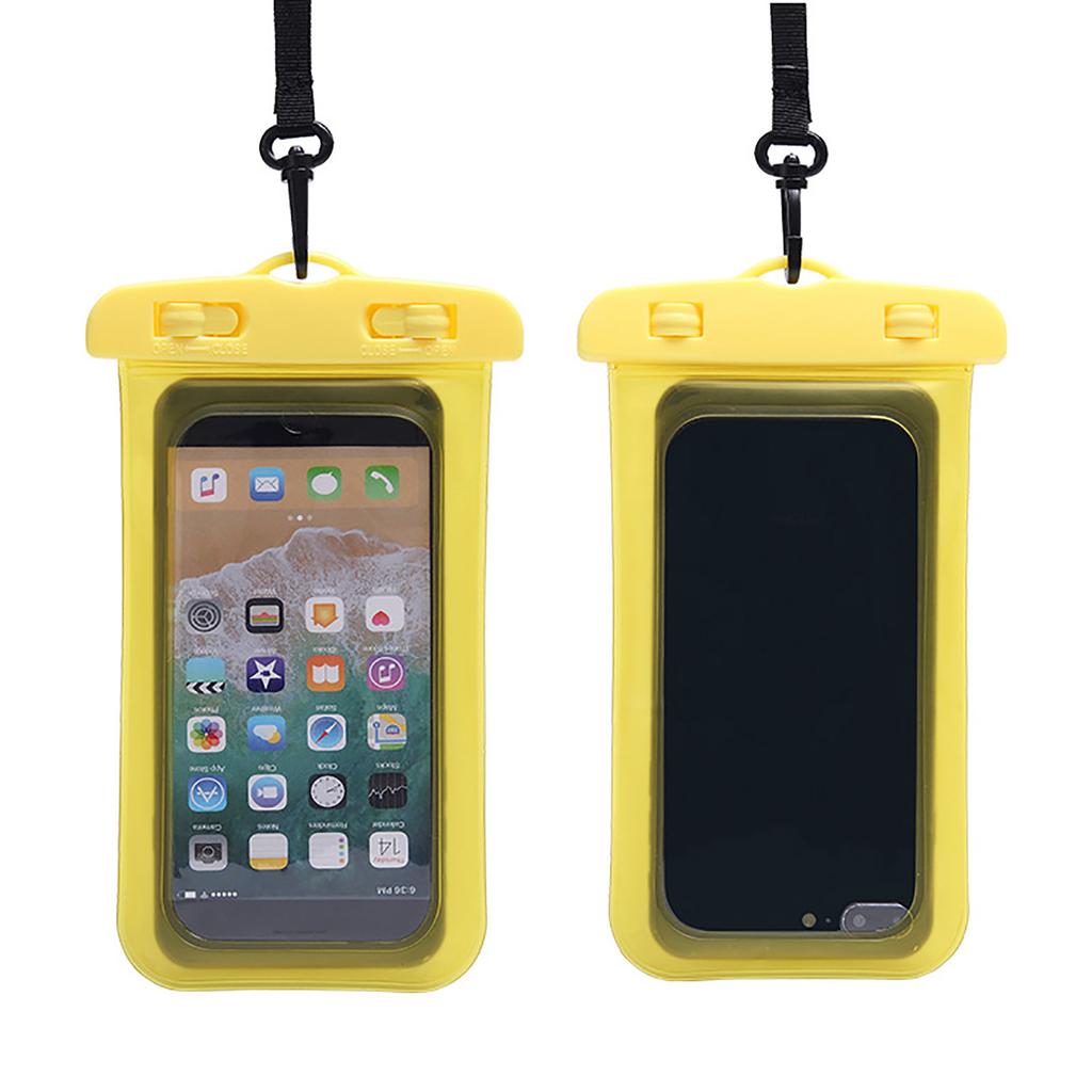 6 Inch (inch) PVC, TPU Mobile Phone Waterproof Bag, Transparent Mobile Phone Waterproof Bag, Neck Hanging Waterproof Sleeve