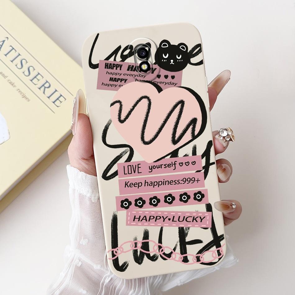 For Samsung Galaxy J3 J5 J7 2017 New Cute Printing Phone Case For Samsug J7 J5 J3 Pro 2017 Shockproof Soft Silicone Cases