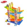 Double Track Speed Glider: Wooden Puzzle Toy for Kids