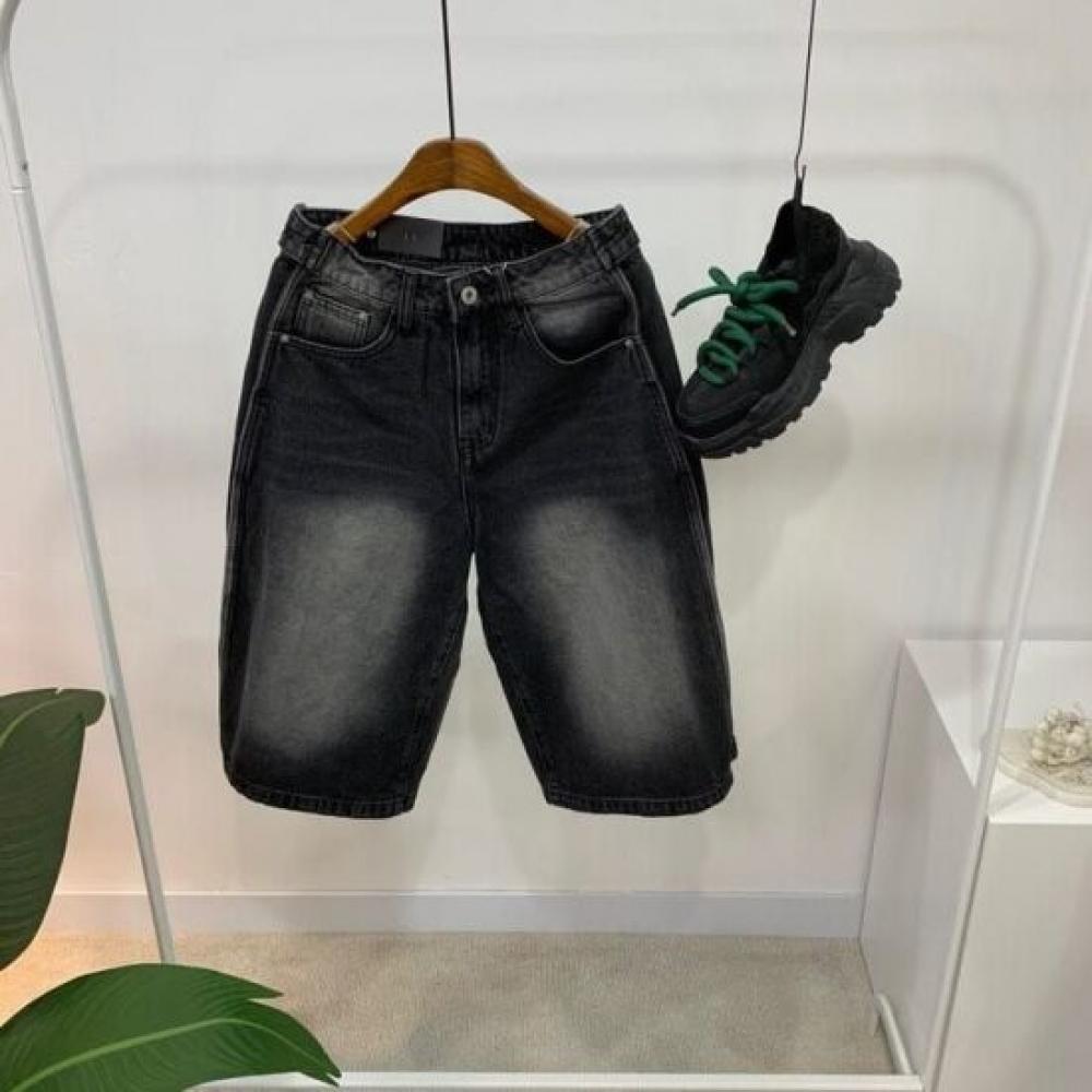 C S In The Room Women Snap waShed Denim ShortS 5Size 3Color