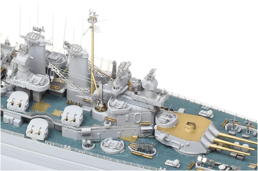 I Love Kit 1/700 Marynarka Wojenna USA USS North Carolina BB-55 Zestaw Najwyższej Jakości Zestaw Modelu Plastikowego ILK65704