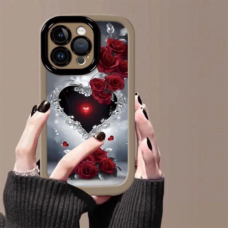iPhone15 mobile phone case Apple 15Pro/15promax/15Plus anti-drop silicone