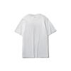 Li Ning T Shirts Men's White Crew Neck Moderate Straight Fit AHSR353-1
