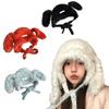 Thick Plush Hat With Long Ear Comfortable Pullover Trapper Hat For Teens And Adult Winter Activity Everyday Use Headwear