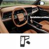 LHD For Ssangyong Torres   interior ABS carbonfiber accessories window swtich cover gear shift panle knob air vent cover