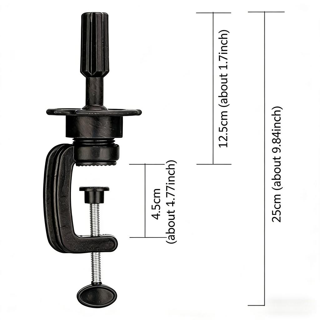 100% Real Hair Material Doll Head Men's 8-inch Hairdresser Beauty Styling Training Model Headband Clip Stand (stand Only)