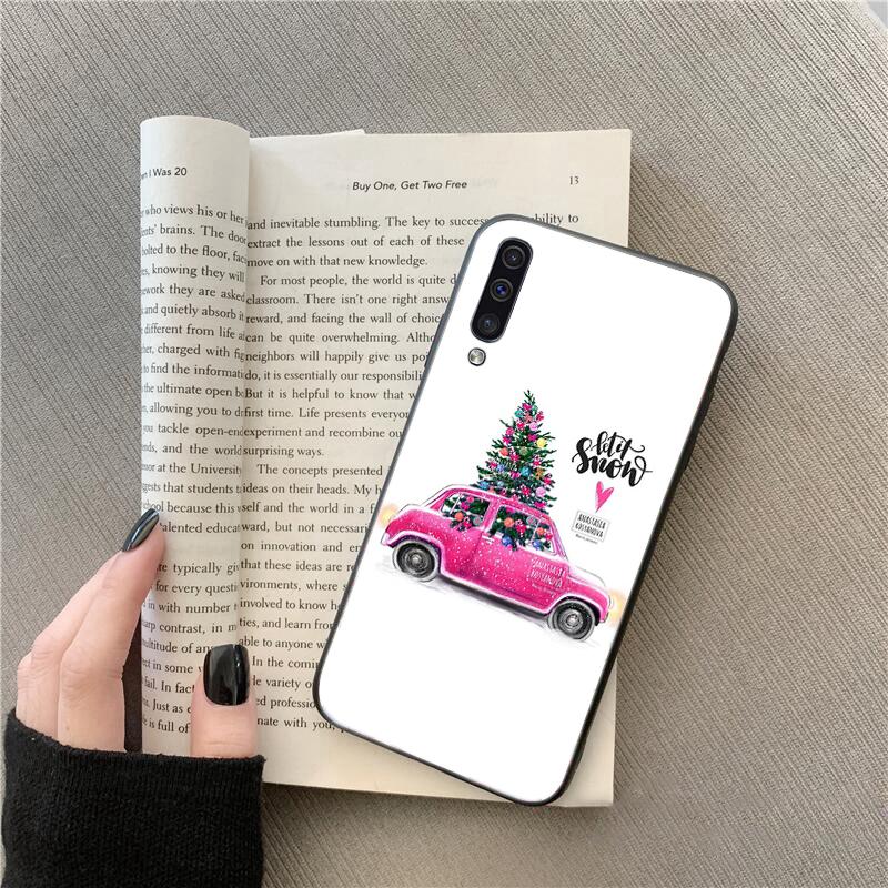 Christmas Tree Winter Light Snow Phone Case For Samsung Galaxy A35 A55 A54 A15 A25 A05s A05 A22 A24 A52 A33 A34 M34 M14 M54 M23