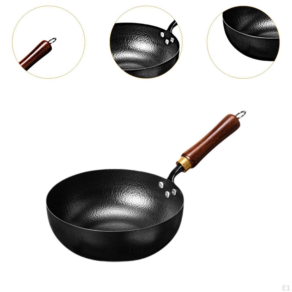 Chinesischer Kochtopf ohne Beschichtung für den Heim- und Hotelgebrauch