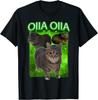 Vtipné oiia oiia Rotující Kočičí Meme Oiiai Oiiiai Kočka Tričko unisex Tričko