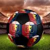 Genoa CFC Indoor Soccer Ball Colorful Machine Stitched PVC Size 5 Team Training Competition Ready Durable High-Bounce Cool Sports Gift