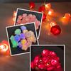 LED Colorful Rose String Lights for Valentine's Day & Romantic Room Decor