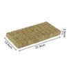 Seedling Grow Plug Sponge Block Starter Rock Wool Planting Grow Cubes Hydroponics Cuttings Garden Plant Propagation Grow Supply