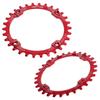 104BCD Single Speed Chainring Aluminum Alloy 30T Chainring Crank Accessories for Mountain Bike