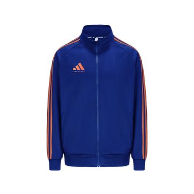 adidas Sports Lifestyle Series Casual Sports Stand Collar Long Sleeve Jacket Unisex Jacket Blue Orange TR30JT-BUOG