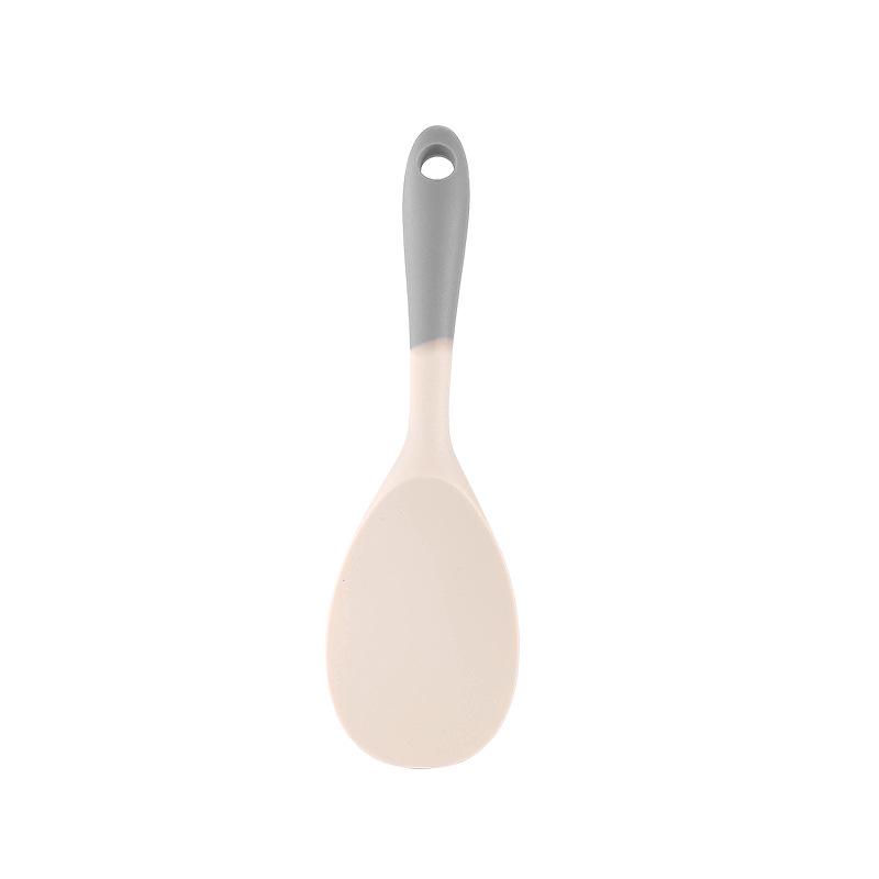 Heat-Resistant Silicone Spatula and Soup Ladle Set – Non-Stick, Food-Grade, Anti-Scald Kitchen Utensils