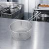Easy-Draining Round Stainless Steel Frying Basket Food-Grade Kitchen Accessory