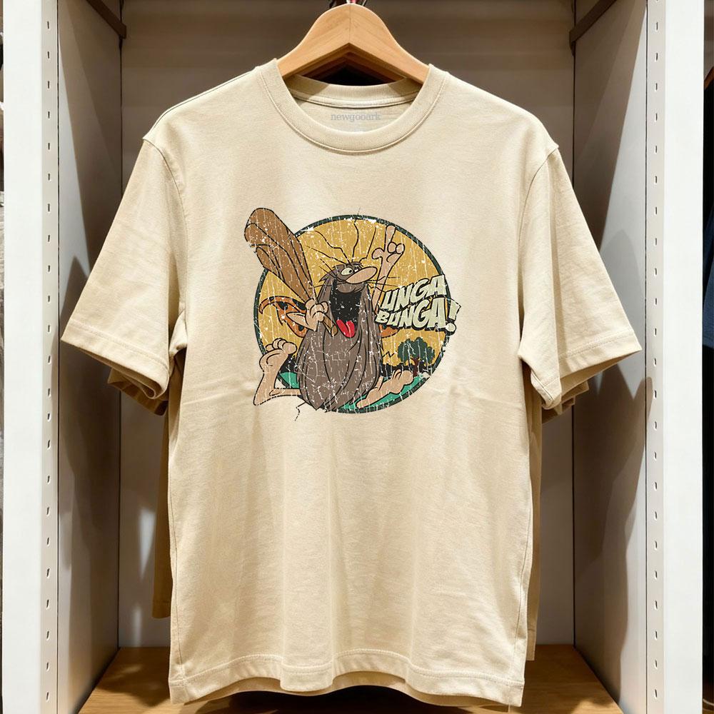 Cartoon CaveUnisex 1977 Essential TShirt Women Unisex Casual Cotton Printed T Shirts Creative Streetwear Camisetas Shortsleev S
