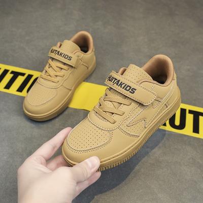 Neue atmungsaktive Jungen-Low-Top-Klassiker-Board-Schuhe mit Aushöhlungen für Kinder, Mädchen, rutschfest, abriebfest, Schüler-Freizeit-Sportschuhe
