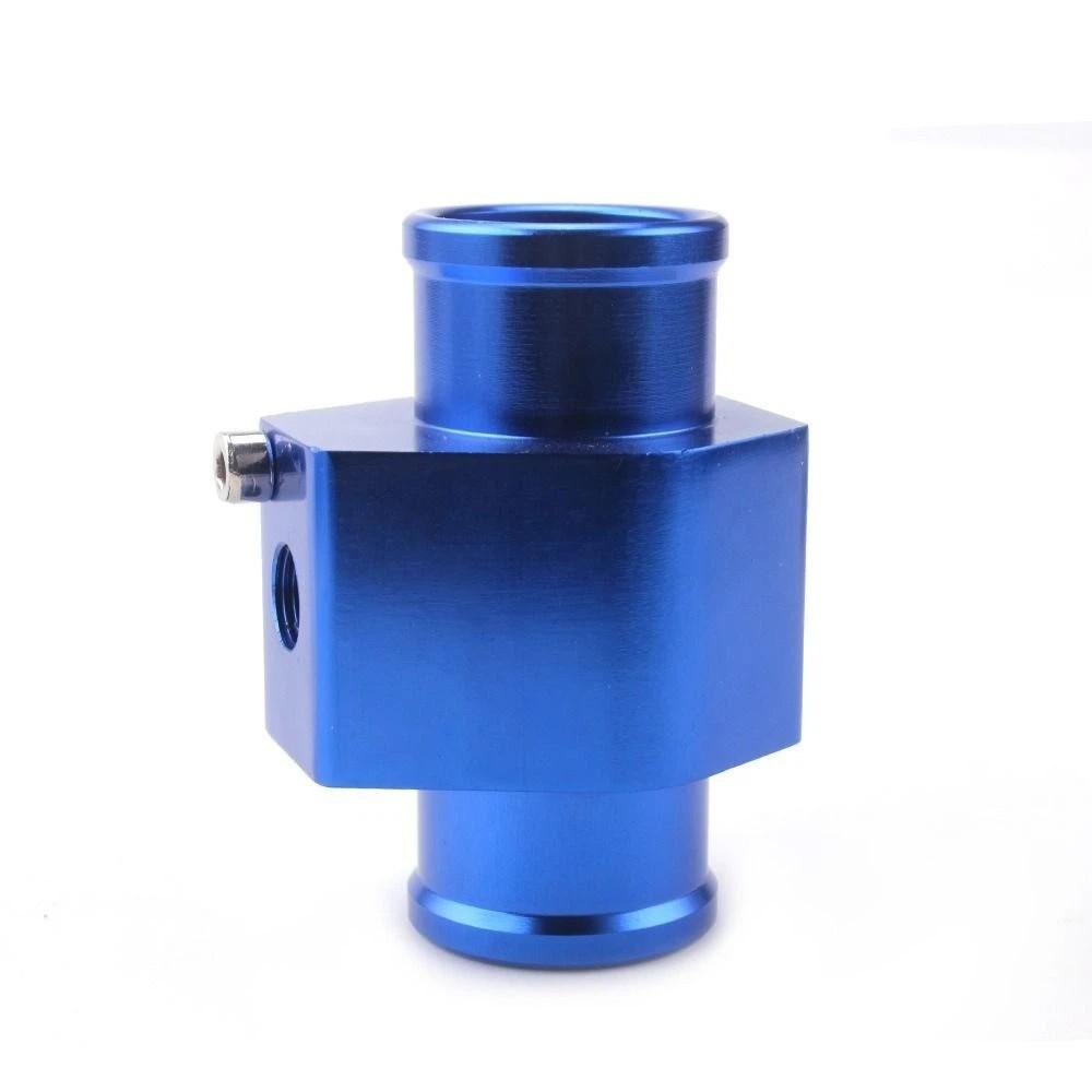 28mm Water Temp Sensor Aluminum Radiator Hose Adapter Sensor Adapter Temp Joint Pipe Truck
