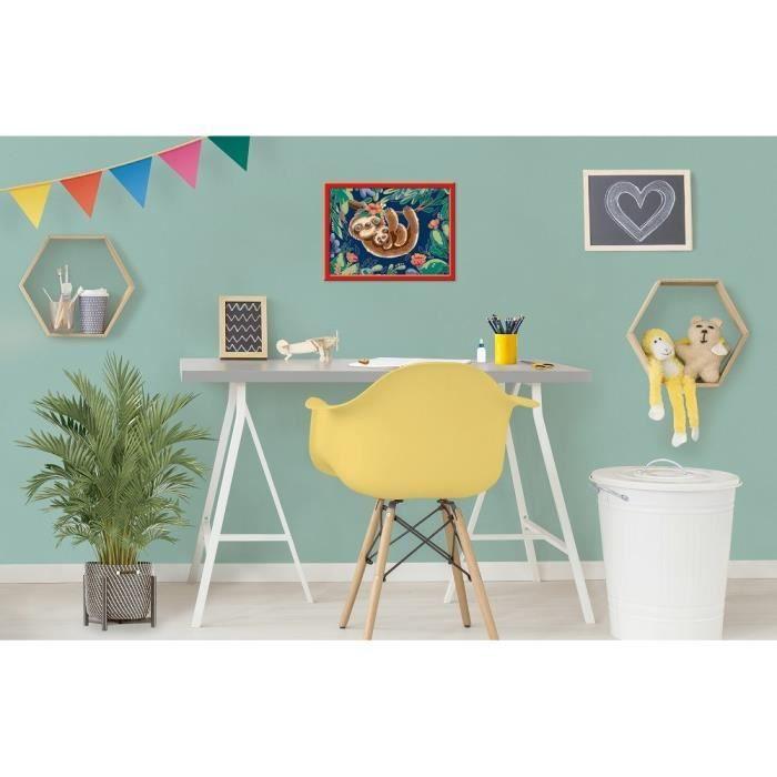 Kit complet de peinture au numéro - numéro d'art moyen - paresseux - ravensburger