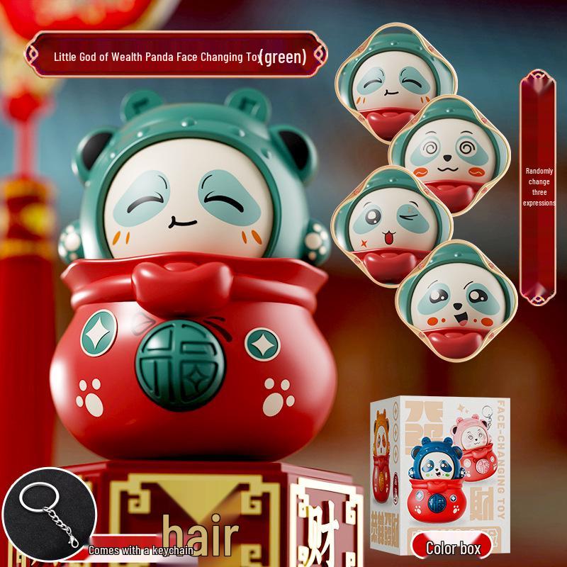 Douyin New Year Sichuan Opera Face-Changing Doll: Creative Peking Opera Mask Toy Gift
