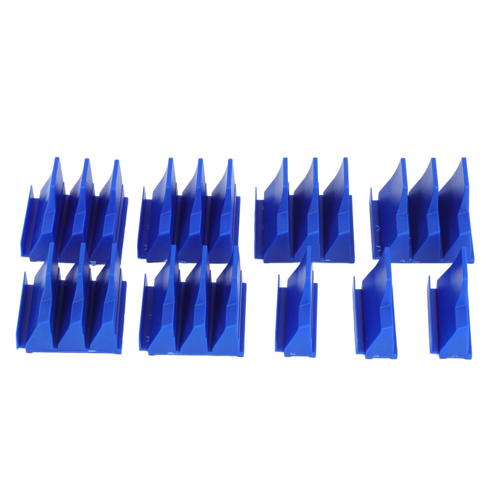 

Geometric Wrench Organizer 20 Slots Modular Magnetic Wrench Rack Holder for 6mm to 38mm 1 4in to 1 1 2in Spanner Blue синий