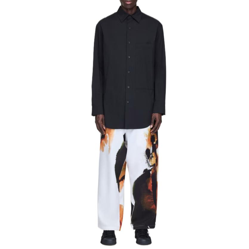 Adidas Sport Y-3 Aop Comfortable Fashion Trendy Versatile Sports Pants Unisex Pants KA9621 XS